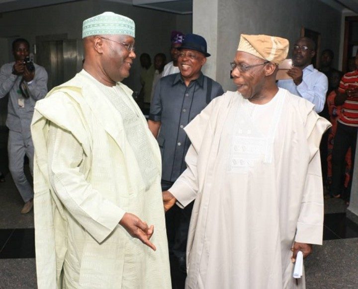 2019: Obasanjo makes U-turn, declares support for Atiku