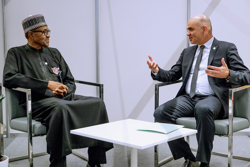 Buhari, Swiss president strategise on release of remaining Chibok girls, others