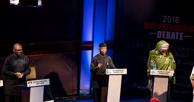 Debate: Osinbajo, Obi tackle each other over economy