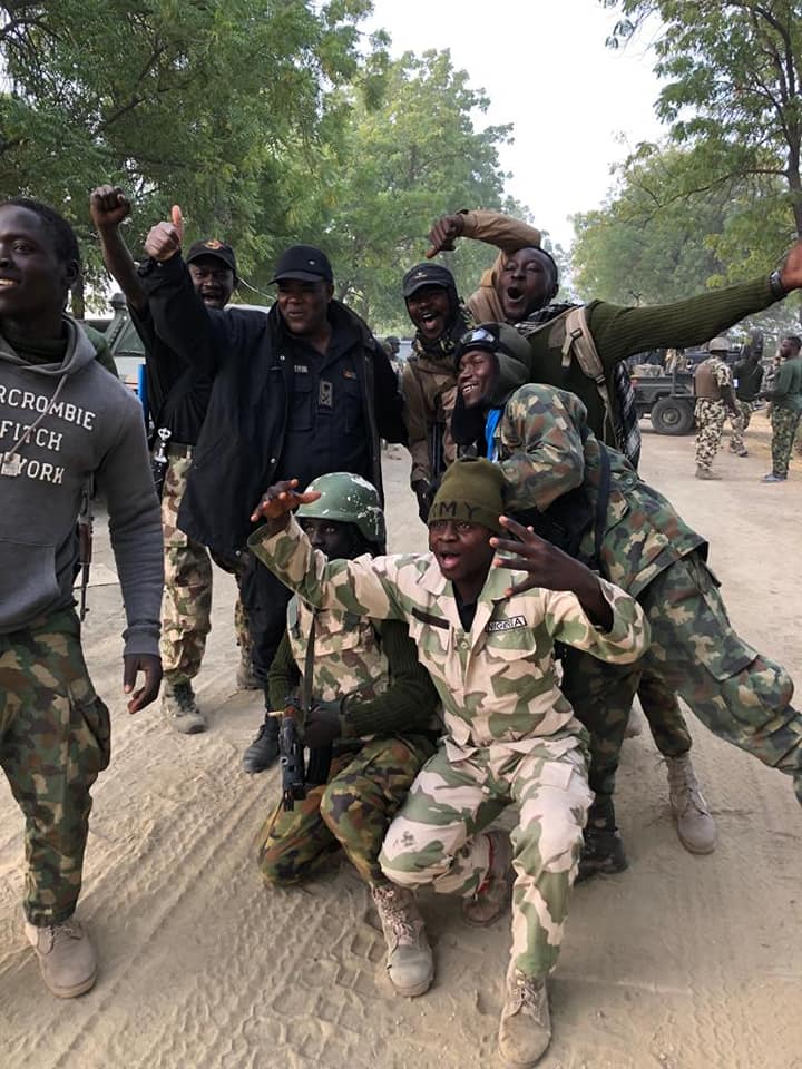 Troops rescue 78 victims, neutralise five terrorists in Borno