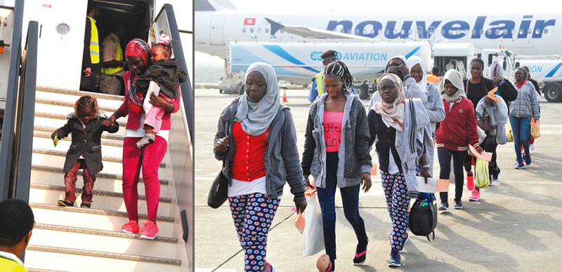 163 more stranded Nigerians return from Libya