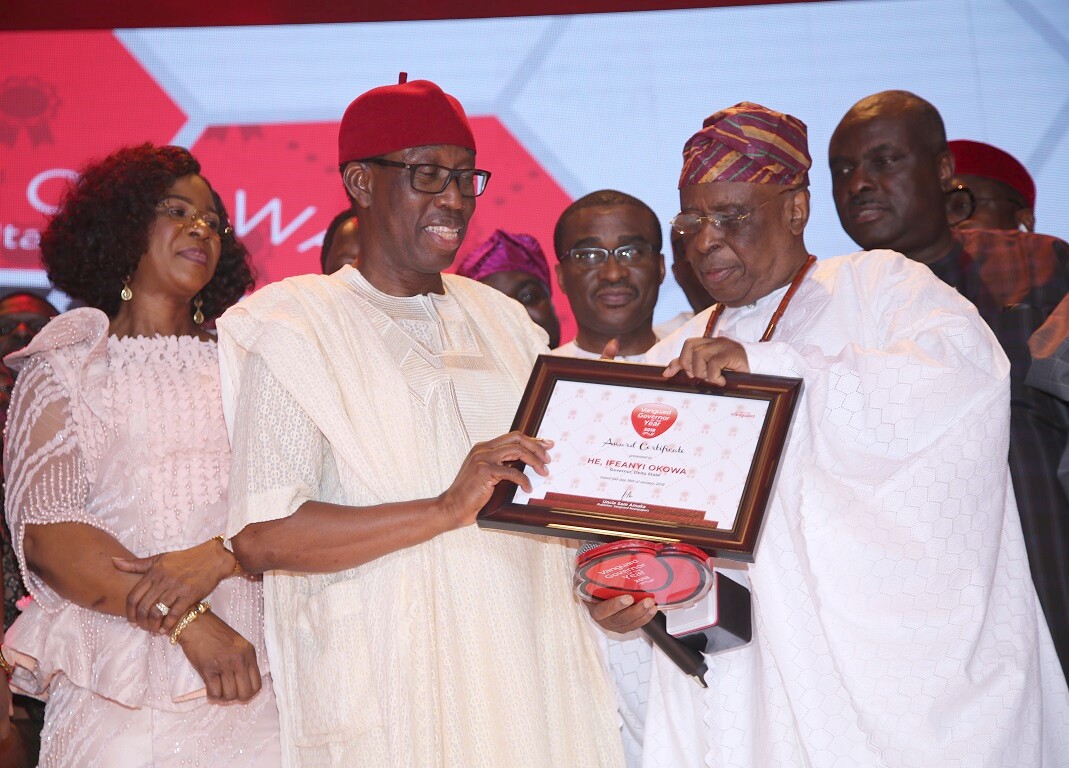 Governor Of The Year Award will spur me to do more –Okowa