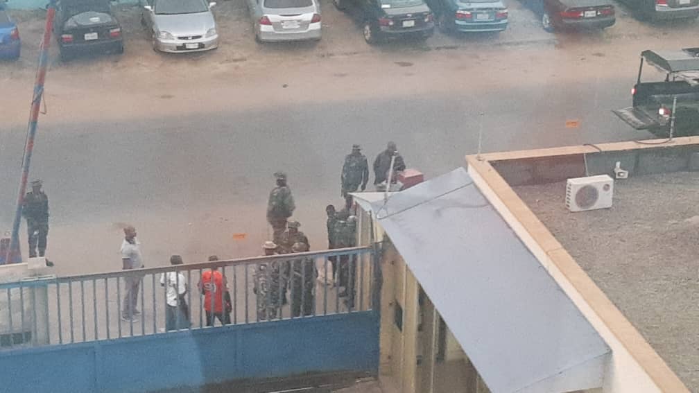 Soldiers invade Daily Trust, arrest editor, reporter