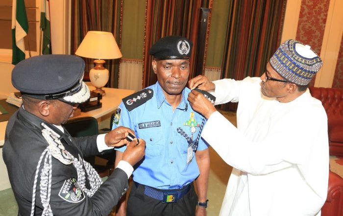 IGP: Buhari decorates Mohammed Abubakar Adamu