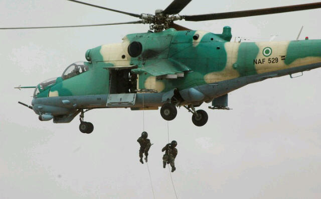 Security: NAF conducts joint combat search, rescue exercise