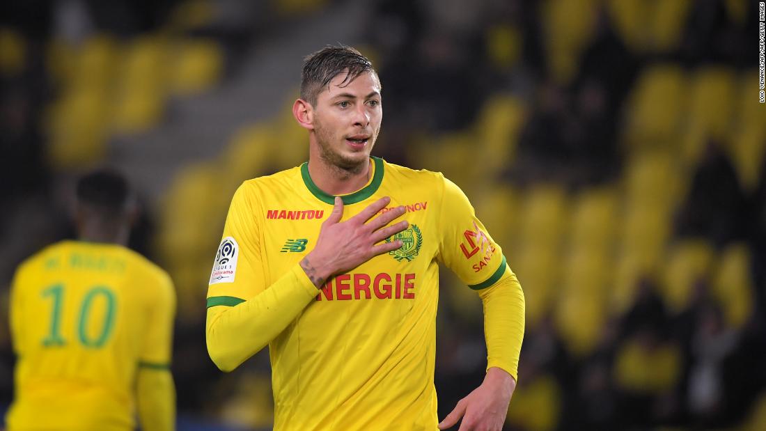 Recovered body identified as Emiliano Sala’s –Police