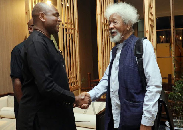 Election: Why I support Moghalu for president –Soyinka