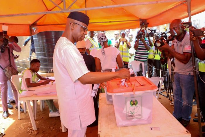 Ogun: APC’s Dapo Abiodun holds firm at polling unit, wins by wide margin