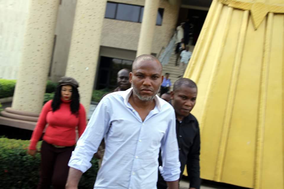 BREAKING: Appeal court upholds Kanu’s appeal, frees him