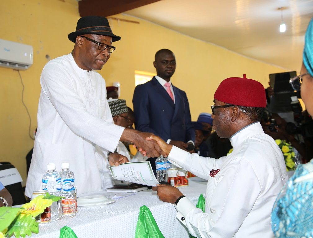 Okowa, Otuaro receive Certificate of Return