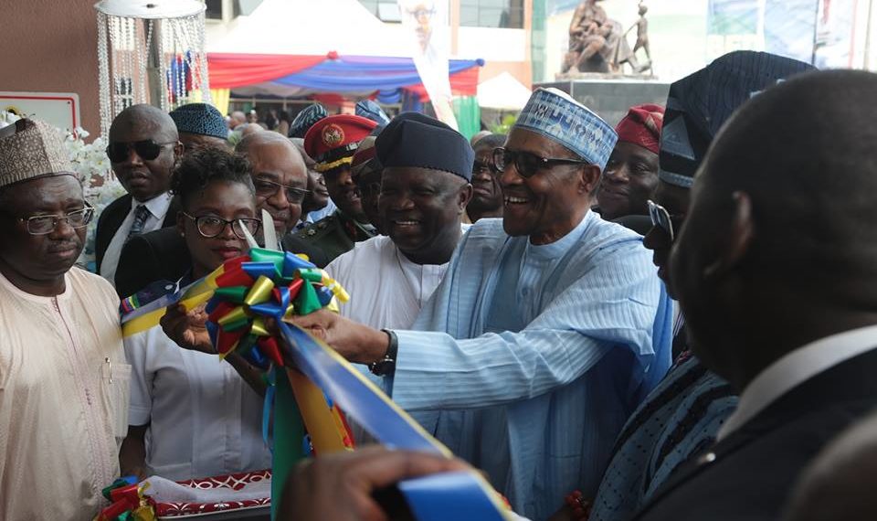 Buhari commissions 170-bed world class ‘Ayinke House’