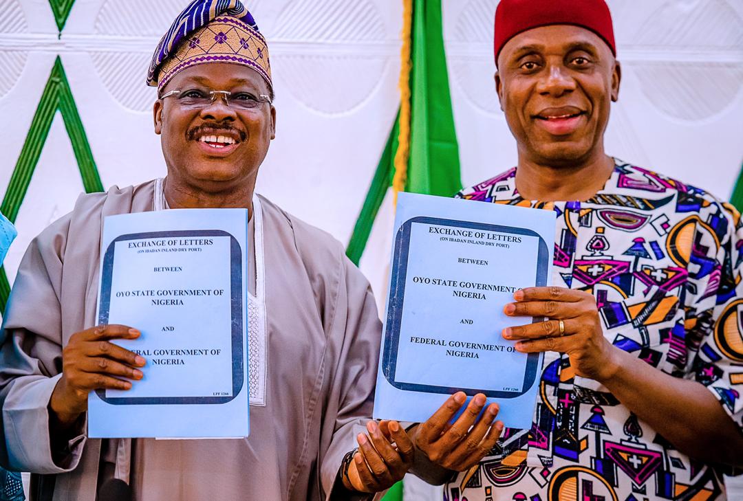 Inland dry port: Oyo, FG fine-tune agreement on N35.9bn project
