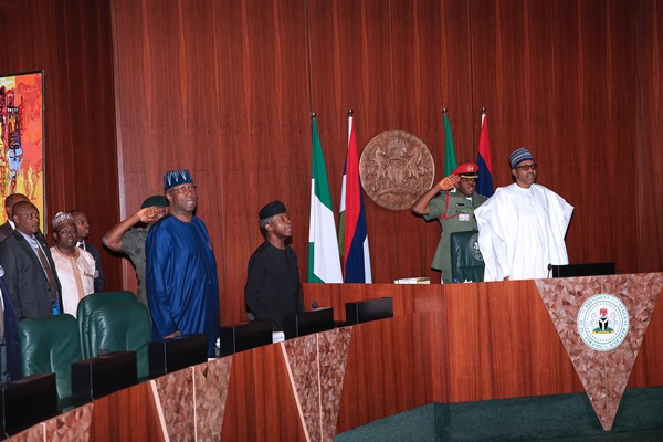 Buhari presides over valedictory FEC meeting with 100% attendance