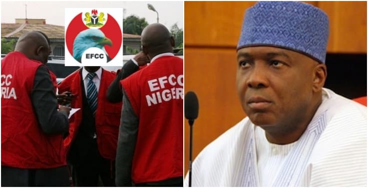 EFCC launching media war against me, not the other way round -Saraki