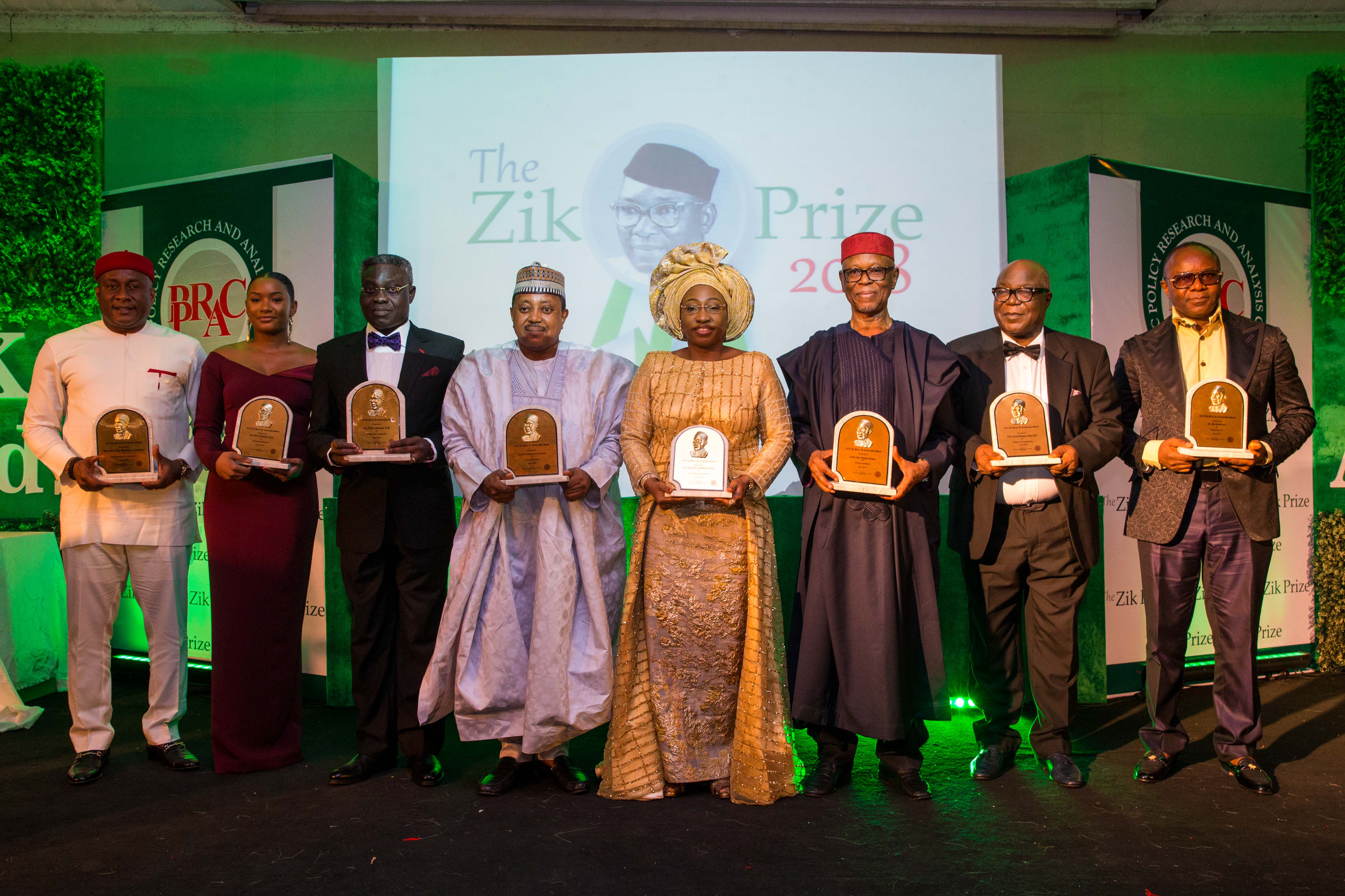 Fayemi’s wife shines at Zik Leadership Award