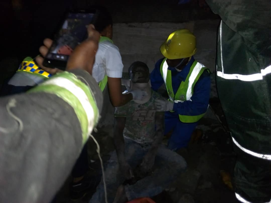 JUST IN: 12 people injured in Lagos building collapse