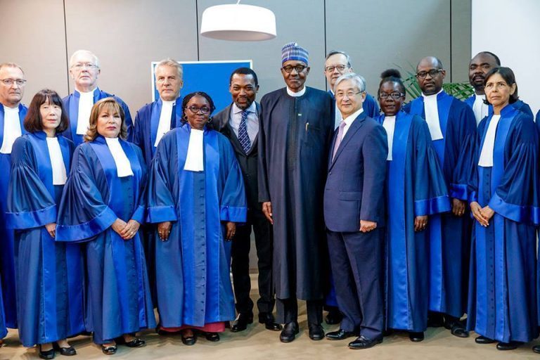 Nigeria will continue to support ICC, Buhari pledges