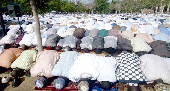 It is Eid-el-Fitri and Nigerian muslims celebrate