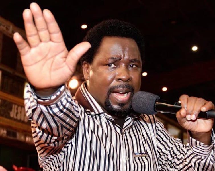 EXTRA: Still on TB Joshua, By Pade Olapoju