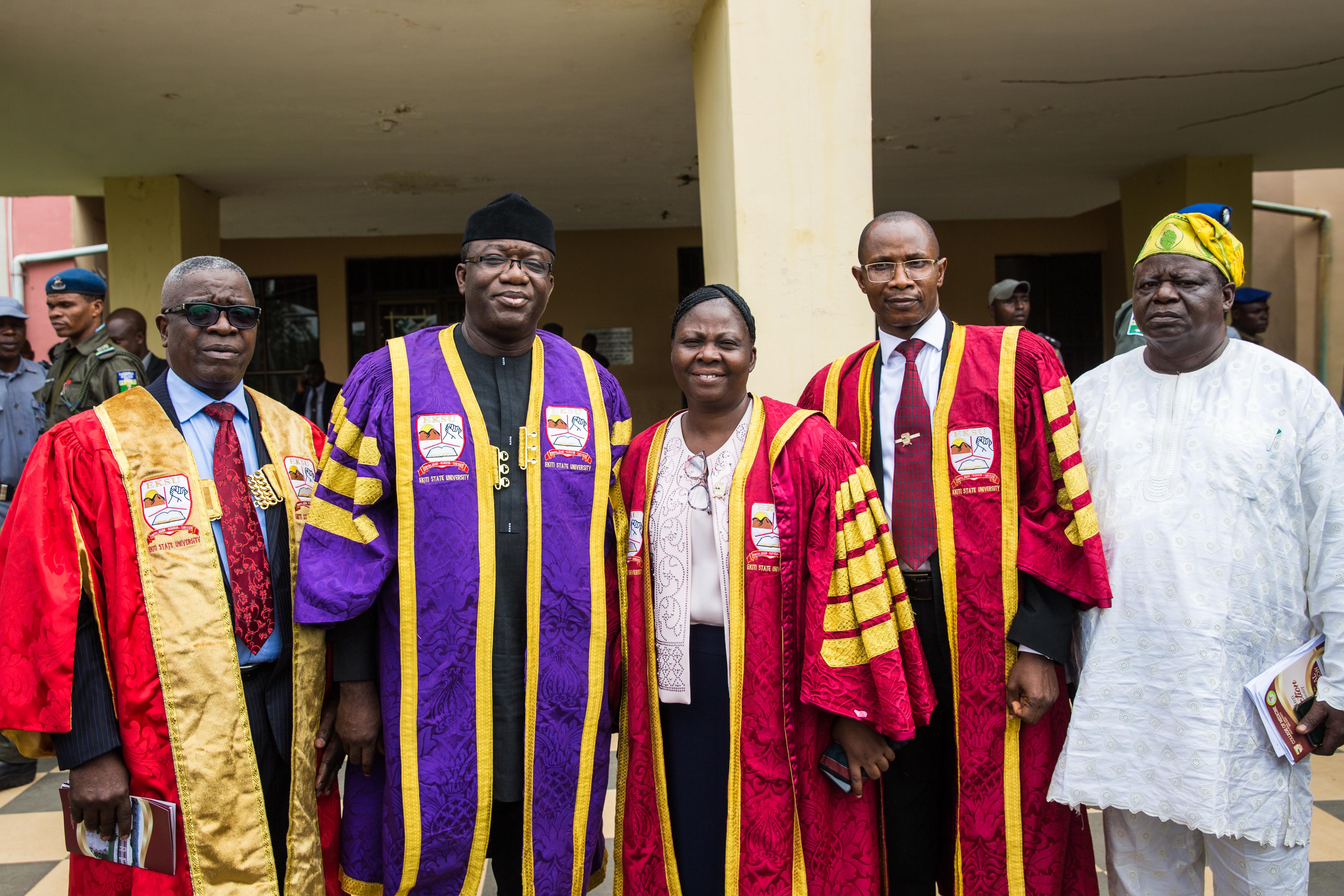 Why I offer EKSU pioneer medical graduates automatic job -Fayemi