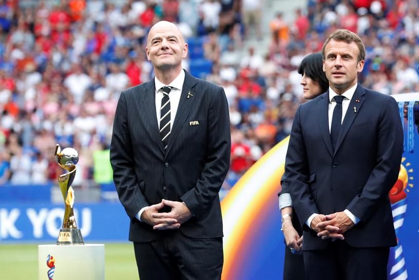 Why French president, FIFA boss Infantino were booed in Lyon