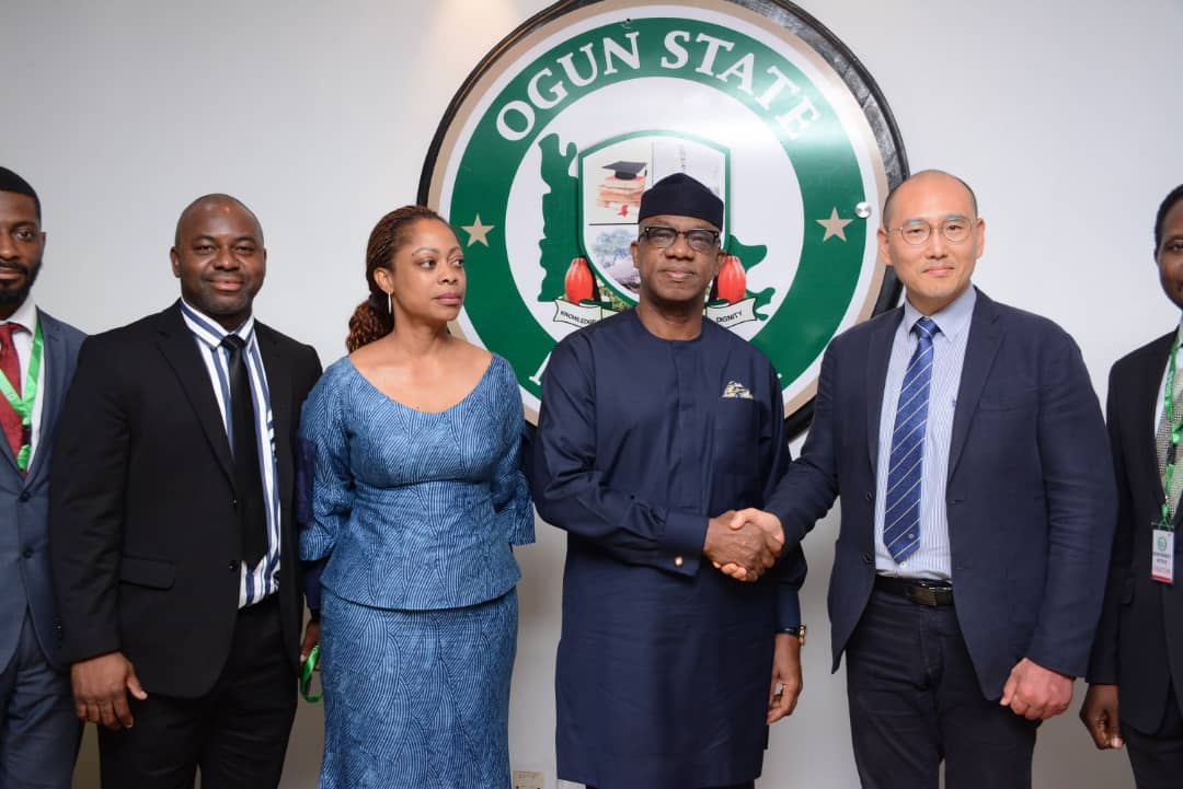 PHOTO NEWS: Ogun gov, Dapo Abiodun meets S&W Corporation