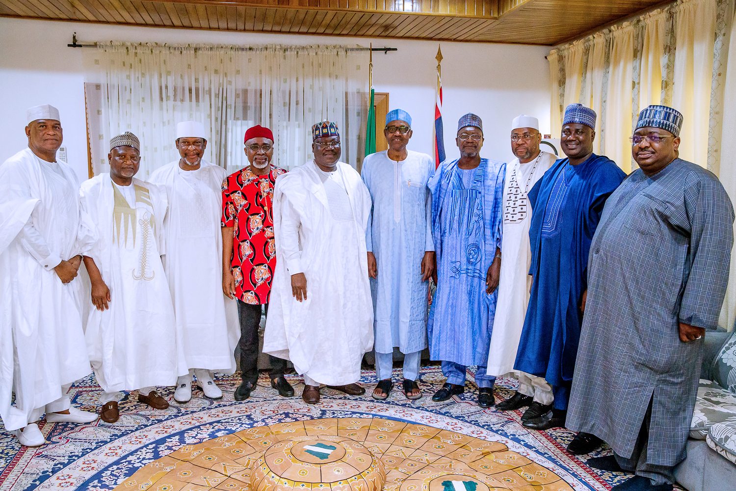 'Sallah' homage: Senate leadership at home with Buhari