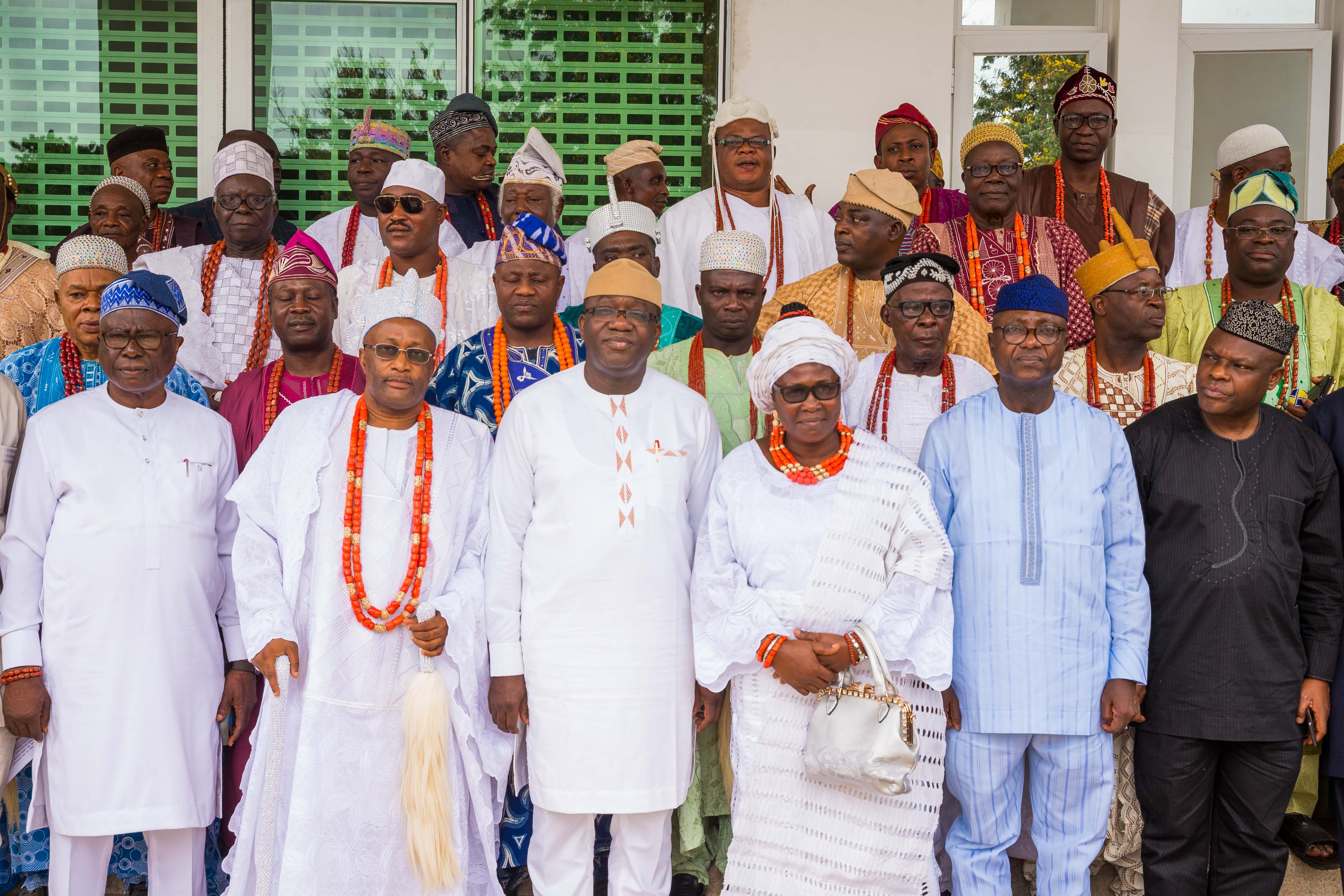 Fayemi inaugurates new council of traditional rulers, warns against rivalry