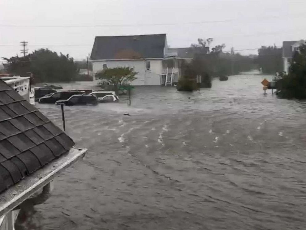 Hurricane Dorian floods island as it swipes North Carolina, heads north