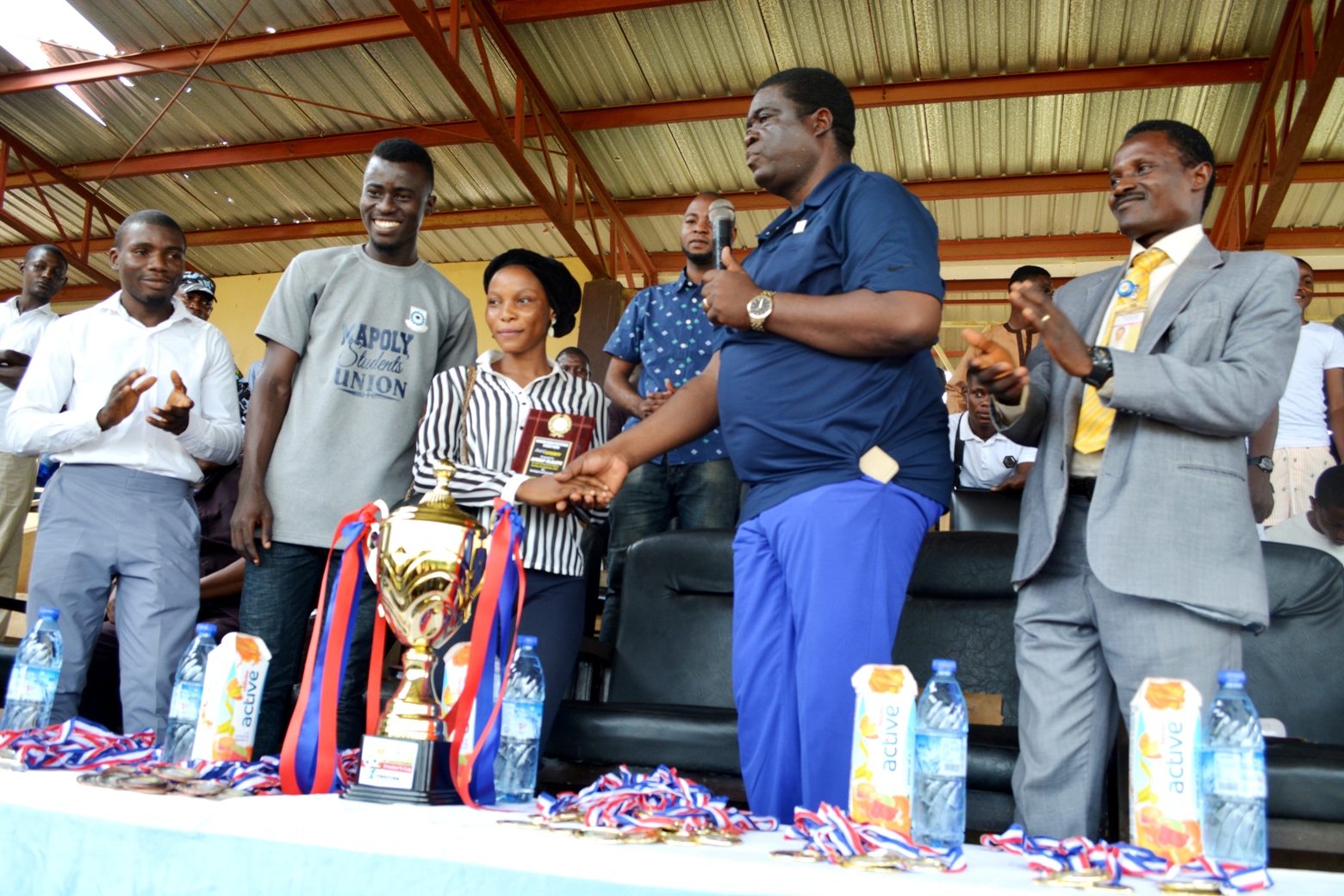 MAPOLY rewards students for integrity, pays her tuition