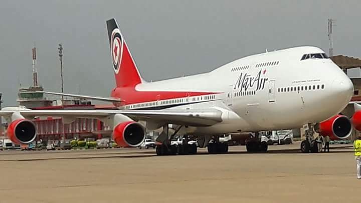 550 pilgrims escape death as aircraft skids off runway at Minna