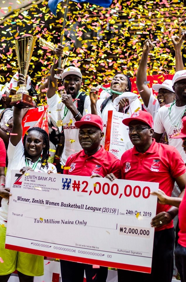 Air Warriors crowned 2019 champions of Women Basketball League