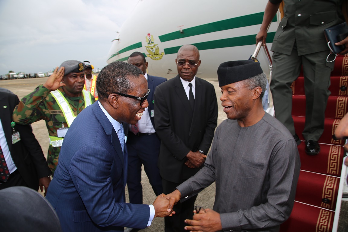 War against poverty: Osinbajo, Okowa call for collaborative efforts
