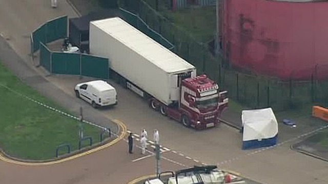 Essex lorry deaths: Police question four suspects