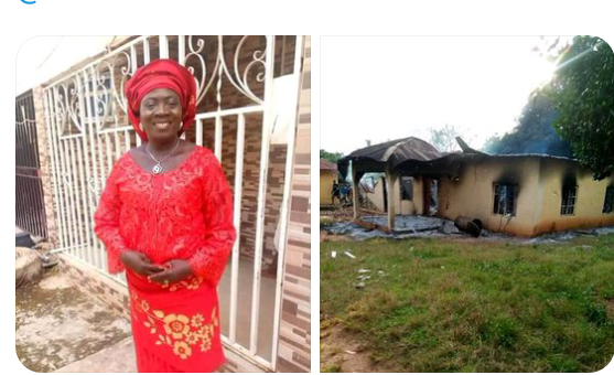 Salome Abuh, PDP woman leader burnt to death, buried amid tears