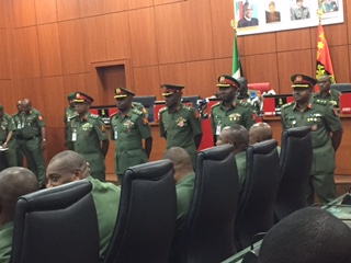 Nigerian Army decorates 23 new generals