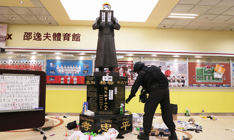 Hong Kong protest: China warns U.S. of retaliation over legislation