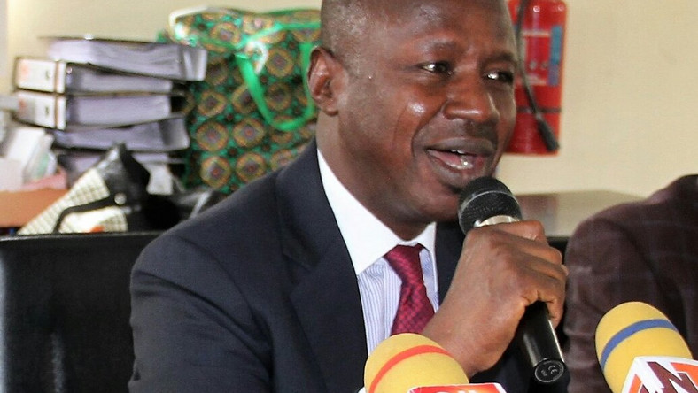 Magu charges EFCC Staff to brace up for more work