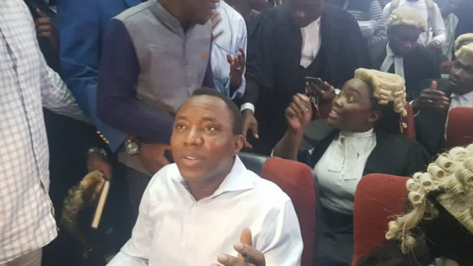 Court remands Sowore in Kuje Correctional Centre