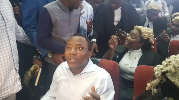 Unlawful assembly: Court grants Sowore N20m bail