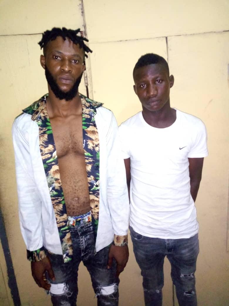 Two traffic robbery suspects arrested, phone recovered