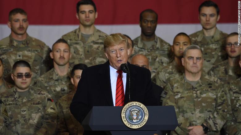 Trump makes surprise Afghanistan trip, voices hope for ceasefire