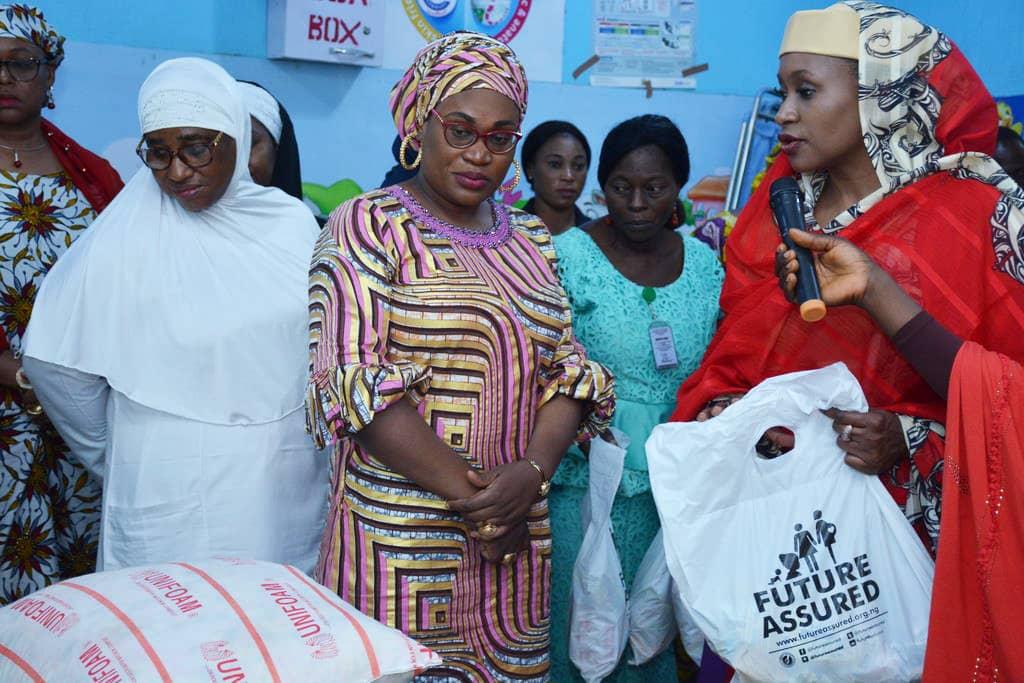Aisha Buhari on mercy mission to Kaduna, distributes food items