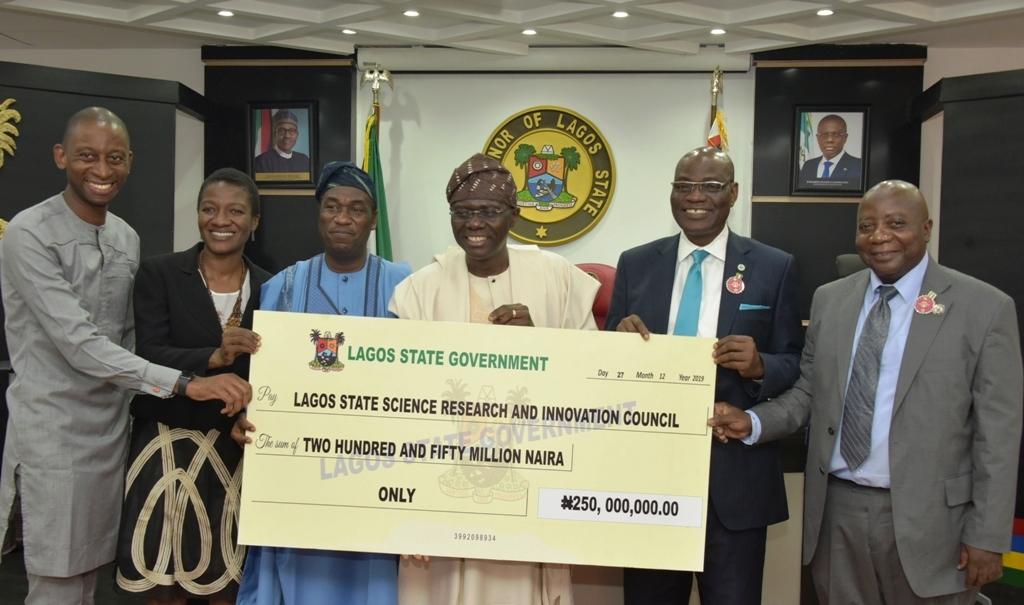 Lagos presents N250m seed cheque for tech start-ups