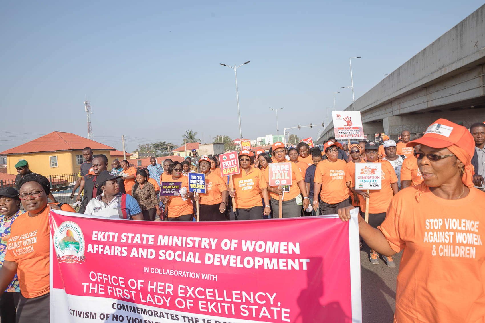 Fayemi's wife calls for more commitment to war against rape, violence