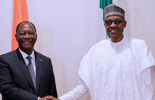 Ouattara has stabilised Cote d’Ivoire -Buhari