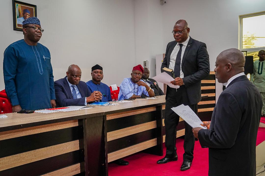 Ekiti: Fayemi swears in new judge, reiterates commitment to rule of law