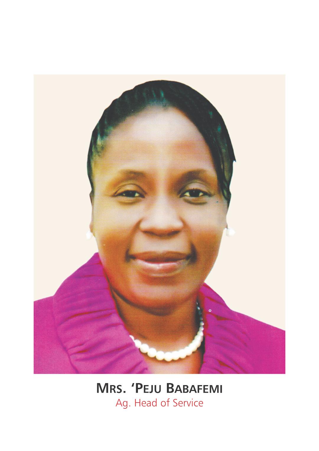 Ekiti: Fayemi names Babafemi new Head of Service