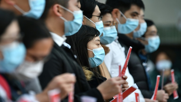 Coronavirus: H'Kong hospital staff strike, demands closure of China border