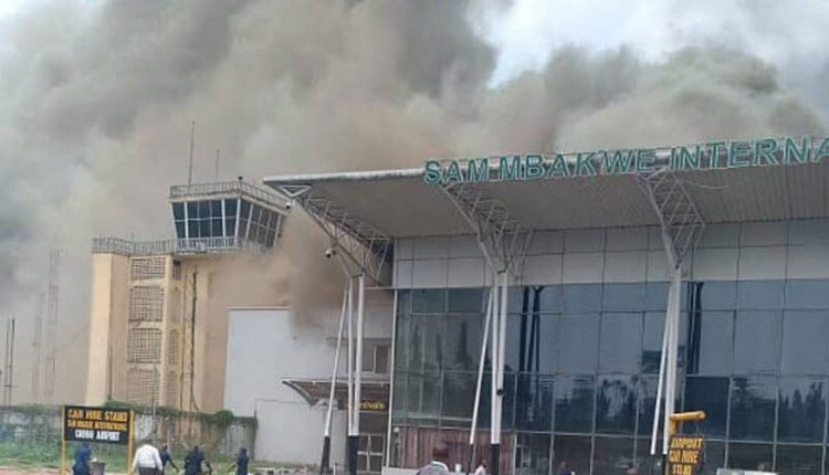 Fire at Sam Mbakwe International Airport